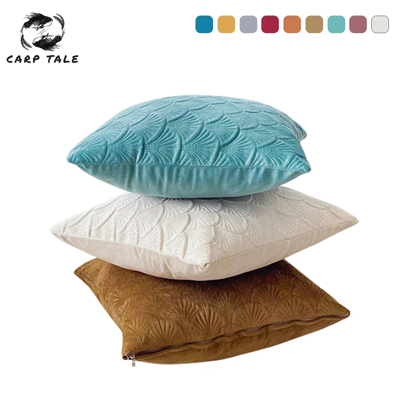 Скандинавские Чехлы для подушек, 9 цветов, голландский бархат, роскошные наволочки, декоративные подушки для дома и офиса, мягкие подушки для дивана, 45x45 см, наволочка, чехол