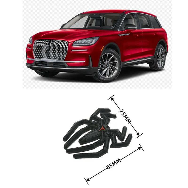 2 шт. 3D металлические наклейки для автомобилей Lincoln mkc mks mkt mkx mkz Navigator Nautilus Corsair Aviator