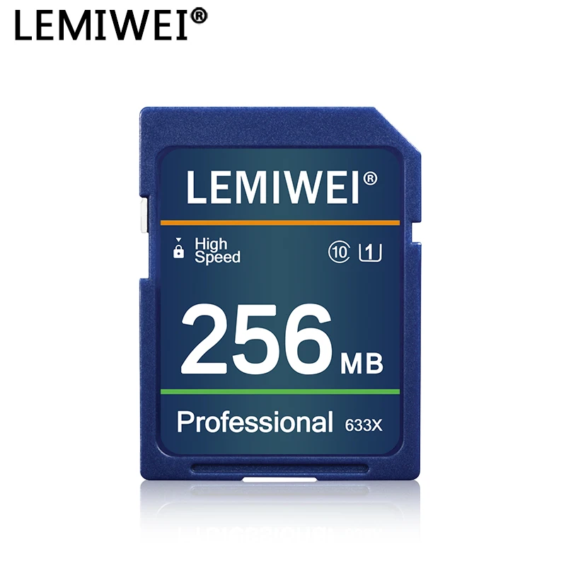 Фото Карта памяти LEMIWEI 256 МБ 512 МБ 1 ГБ 2 ГБ SD-карта для камеры Высокоскоростная SD-карта класса 10 U1 Профессиональная SD-карта UHS-I 633X для камеры №4