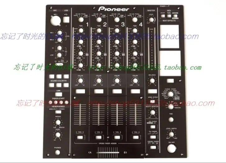 

DNB1186 DAH2830 Main Plate Panel ForPioneer DJM-900/900NXS DJM900SRT