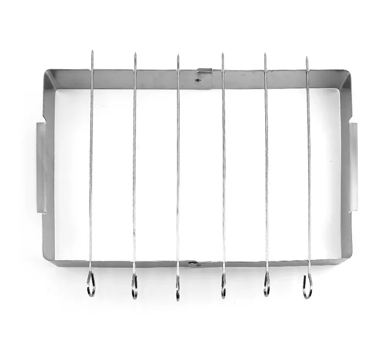 Решетка для барбекю складная из нержавеющей стали шашлыка