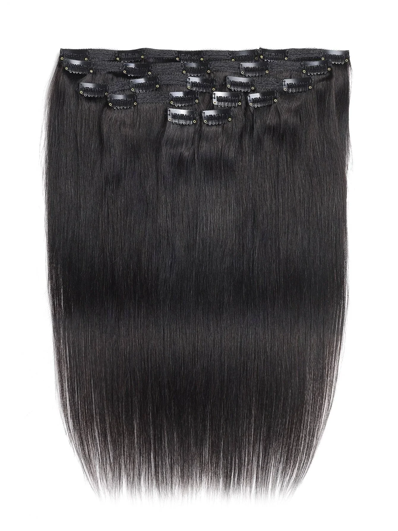 

8pcs Clip In 130% Straight Human Hair Extension