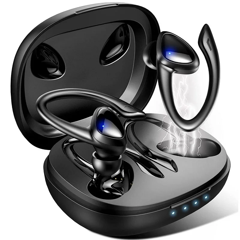 

Wireless Bluetooth Headphones Sports Waterproof TWS Bluetooth 5.1 Earphone HiFi Stereo Earbuds Noise Cancelling Headset With Mic