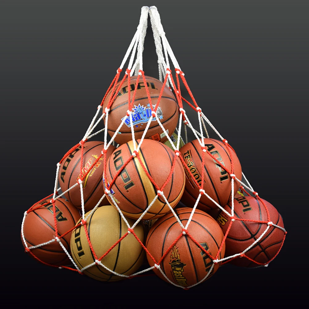 

Balls Carrier Net Bag Outdoor Sporting Soccer Net Bag Portable Sports Equipment Basketball Volleyball Ball Network Bag