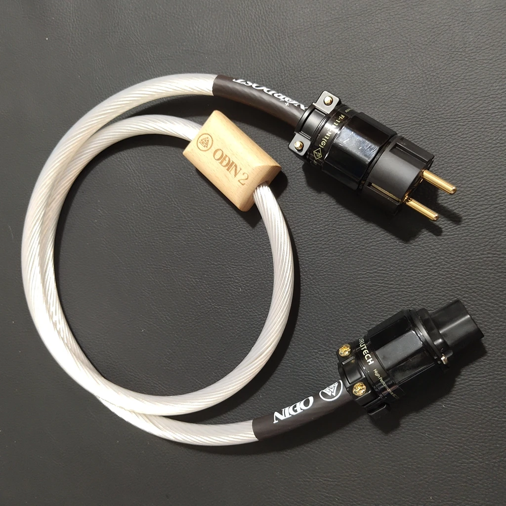 Высококачественный Кабель питания Nordost Odin с покрытием из стерлингового серебра 7N