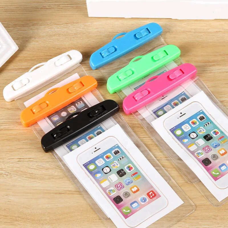 

1pc Card Holder Phone Waterproof Bag Men Women Wallet Summer Beach Swimming Coin Card Phone Pouch Case Cover Travel Accessories