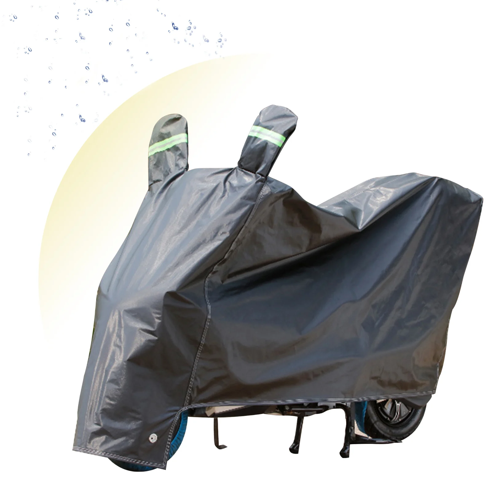 

Waterproof Motorcycle Cover Waterproof Motorcycle Covers Rear View Mirror Covered Outdoor Indoor Motorcycle Scooter