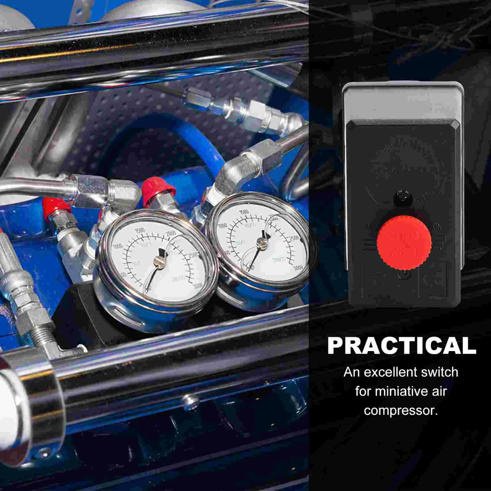 AC 240V 20A 175PSI 12 Bar 4 Port Air Compressor Pressure Switch Control | Инструменты