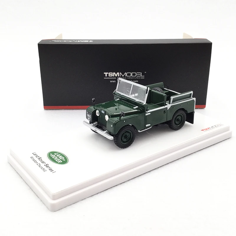 

TSM 1:43 Model Car Land Rover Series I 1954 UKE80 Resin Vehicle Display Collection