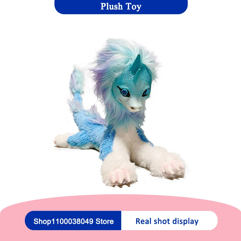 

Дракон плюшевая игрушка Raya и последняя игрушка дракона, мягкое плюшевое животное, кавайная кукла, детский подарок на день рождения, последн...