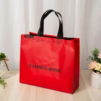 large capacity reusable non woven shopping bags high quality womens foldable button tote pouch grocery eco bags storage handbag