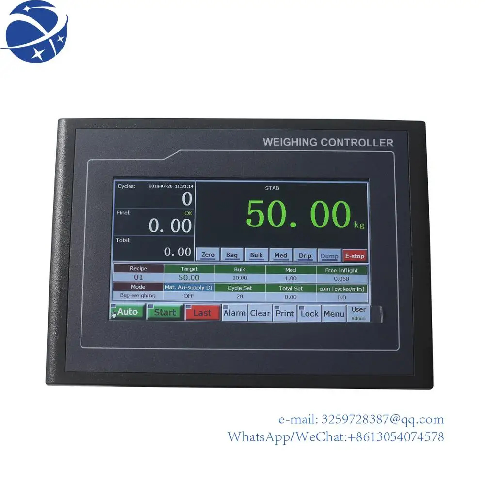 

Industrial Smart Touch Weight Controls, High Resolution Coffee Packing Weighing Controller BST106-M10(AL)