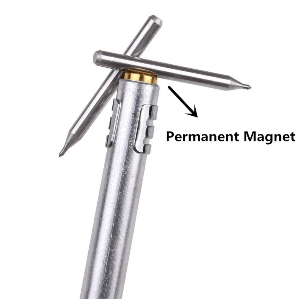 

2PCS Scriber Engraving Pen With 10pcs Replacement Tungsten Carbide Tip For Glass Ceramic Stainless Steel Marking Tools