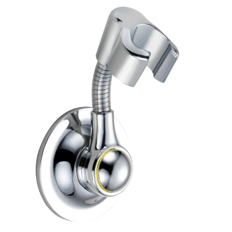 

Настенный кронштейн для душа без отверстий, держатель для душа на присоске, регулируемый по высоте, с большой емкостью