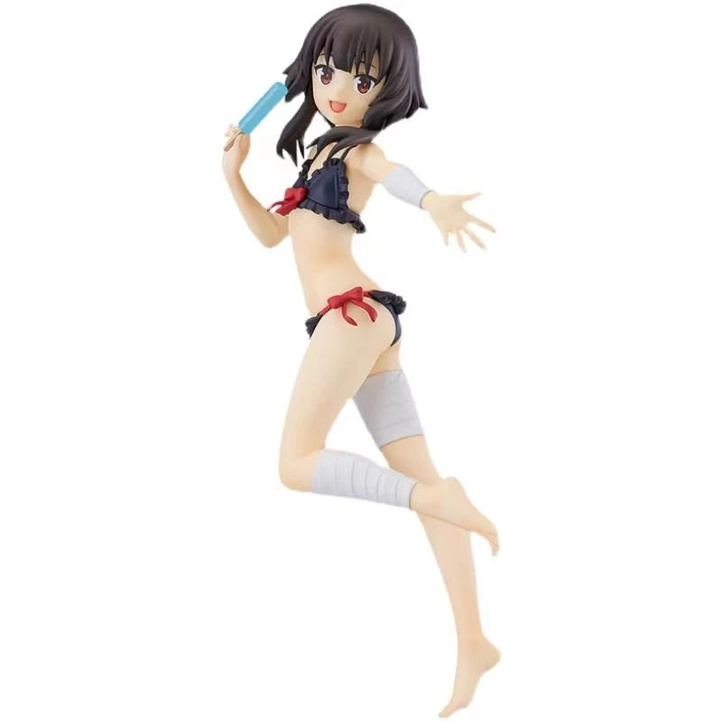 

100% Original Anime MF Up Blessing The Beautiful World Red Legend Megumin Swimsuit Figure