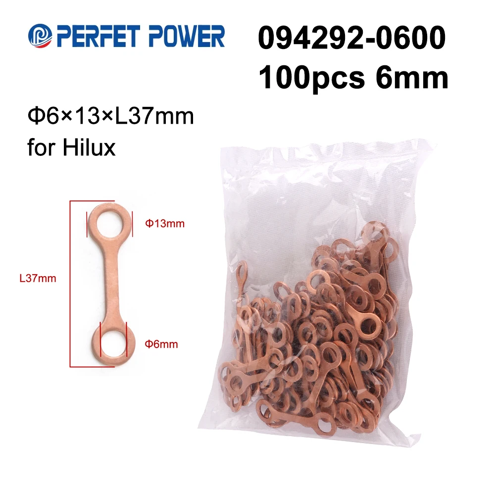 

100 шт./пакет 8 мм/6 мм Gesket для Hilux шайба прокладка топливной форсунки масляная возвратная прокладка трубы Китай сделано новый