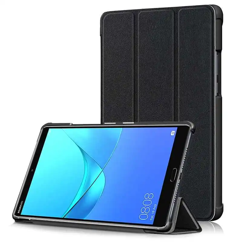 

KatyChoi Triple Fold Stand Case For Huawei MediaPad M5 8 Lite 10.1 Tablet Case Cover