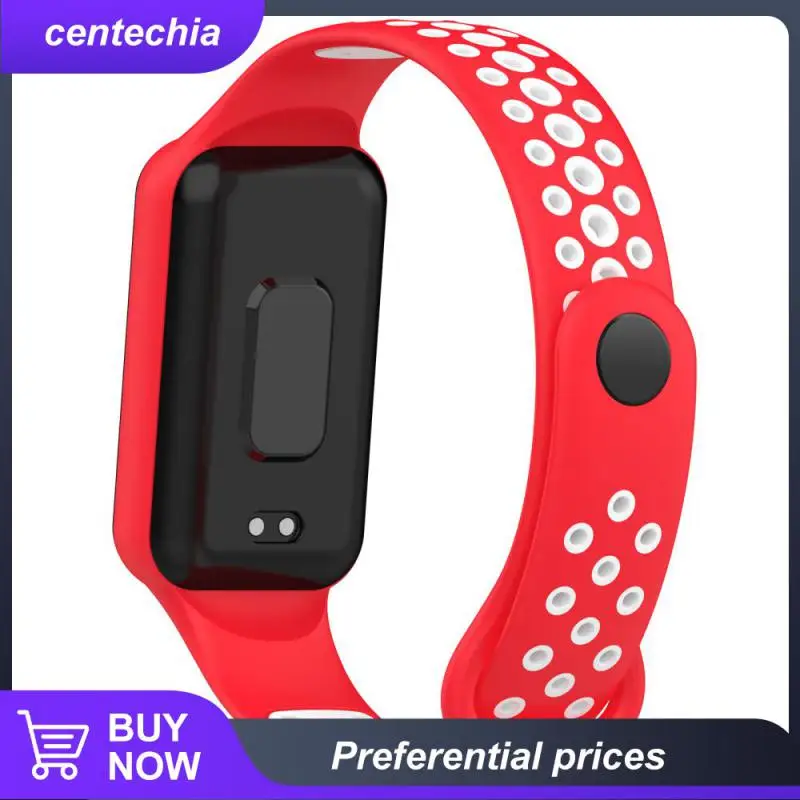 

Watchband Breathable Silicone For Redmi Band Wristband Bracelet Lightweight Comfortable Strap For Redmi Band2 Office Accessories