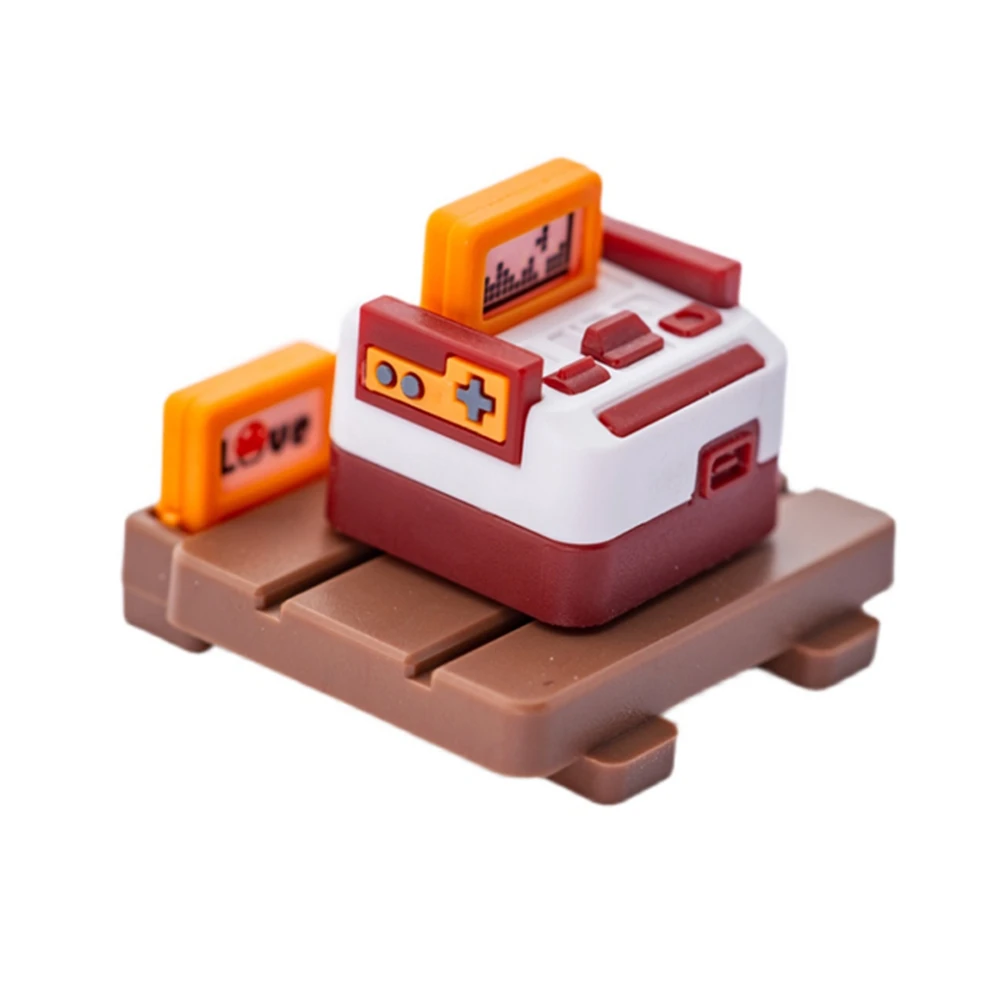 

Пластиковые колпачки для ключей R4 для Mini FC Famicom, колпачки для ключей Cherry MX/Cross, ось колонны/совместимая механическая клавиатура с переключателем оси