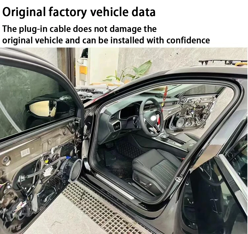 Фото Для Volkswagen VW Talagon 2021-2025 OEM дверь автомобиля система мягкого закрытия автоматическая электрическая автоматическая тяга защелка с электроприводом закрытие №5