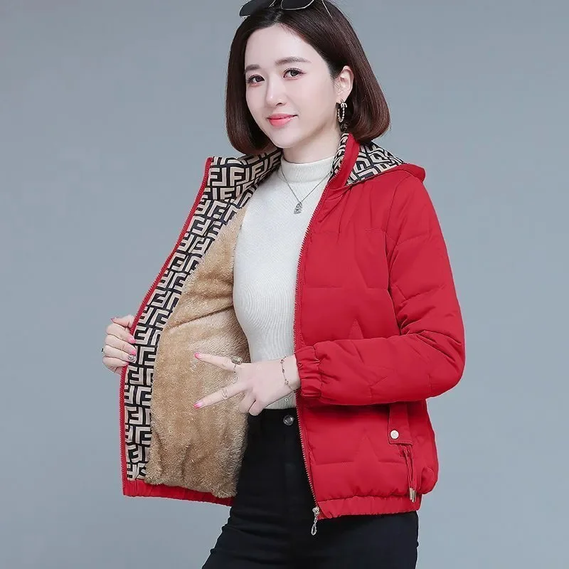 Новинка 2024 бархатные пуховики пуховик женская зимняя верхняя одежда модная