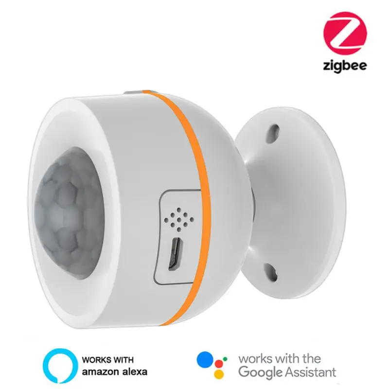 

NEO Tuya ZigBee 3.0 PIR Motion Sensor Built-in Temperature Humidity Sensor Wireless Passive Infrared Detector Home Alarm System