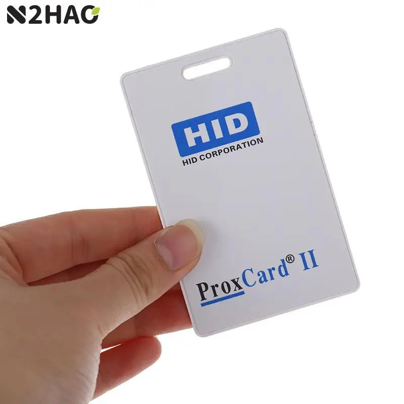 

5Pcs Ofcards Genuine Low Frequency 125kHz ProxCard II HID Clamshell 1326 Access Control Card 26Bit Model 1326LSSMV Key Fobs
