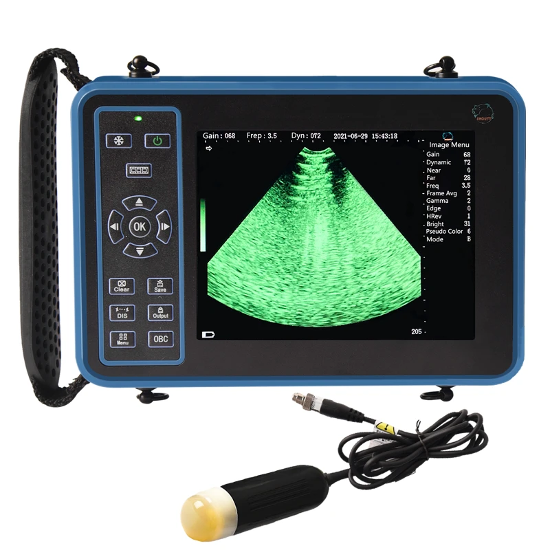 Veterinary Ultrasound Scanner Portable Ultrasound Pregnancy Testing For Cattle Cow Pig Sheep Horse Farm Animals Pet