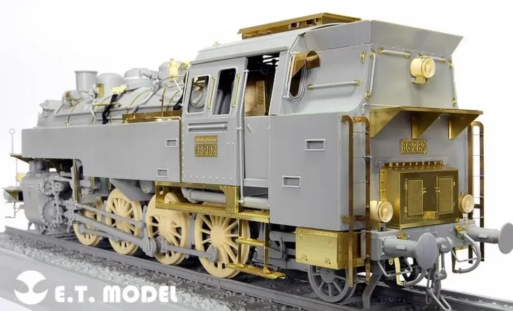 Фото Модель ET 1/35 E35-046 Паровоз BR86 DRG Гравировка деталей №3