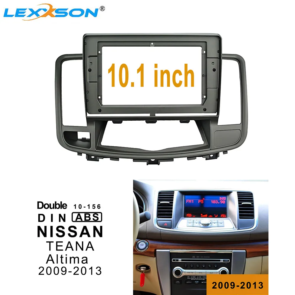 

10,1 дюймовая Автомобильная панель для NISSAN TEANA 2009-2013, двойная Din Автомобильная панель для установки Dvd, комплект приборной панели для NISSAN Altima ...