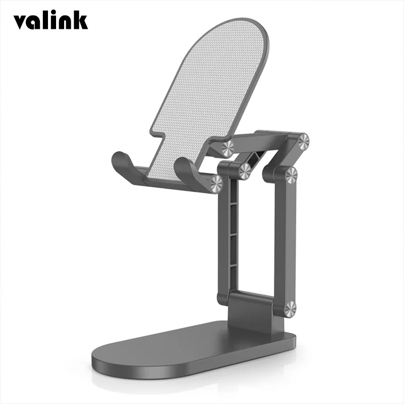 

Foldable Tablet Mobile Phone Desktop Phone Stand for iPad iPhone Samsung Desk Holder Adjustable Metal Bracket Smartphone Stand