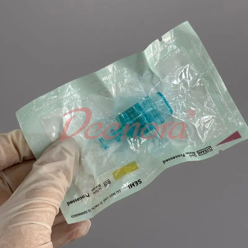 Фото Быстрая доставка, 5 контактов, 9 контактов, Mesogun EZ, вакуумный пистолет для мезотерапии, стерильный отрицательный давление, микроигольная трубка, шприц, инструмент №3