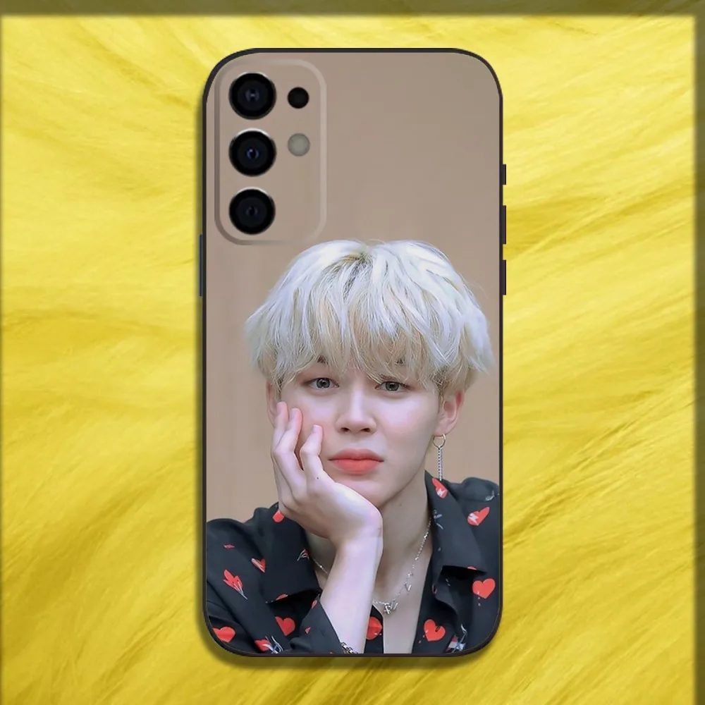 Чехол для телефона Singer J-JIMINS-S Samsung S24 S21 S22 S23 S30 Ultra S20 Plus Fe Lite Note 10 9 5G черный мягкий