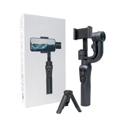 Hot Sale 3 Axis Handheld Gimbal Camera Stabilizer With Tripod Face Tracking Via App Selfie Stick Gimbal Stabilizer enlarge