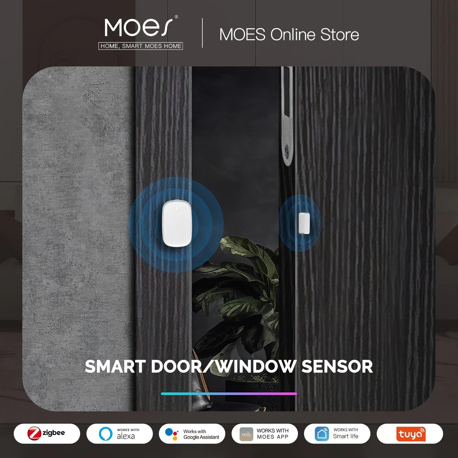 

MOES Tuya ZigBee датчик двери/окна