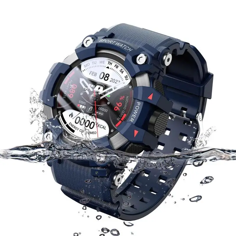 

Smart Watches For Men Touch Answer Make Call Watch Fitness Activity Tracker Watch Easy Using Touchable Screen Fitness Supplies