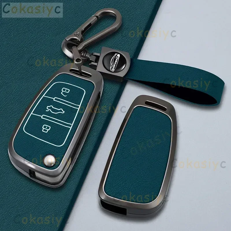 Фото Чехол для ключей из сплава для JAC A13 A13RS Refine M3 V7 T6, чехол для ключей от автомобиля, чехол для JAC fritson t8, складной защитный брелок для ключей №4
