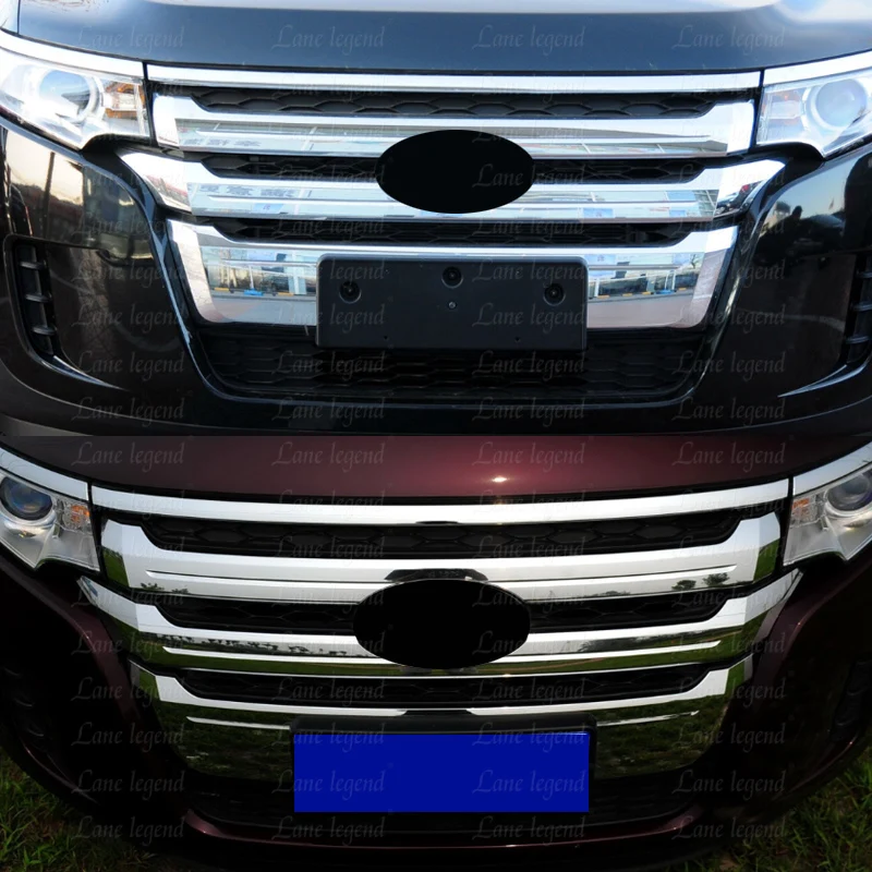 Идеально подходящая решетка переднего бампера капота гоночная для Ford Edge 2011 2012 2013