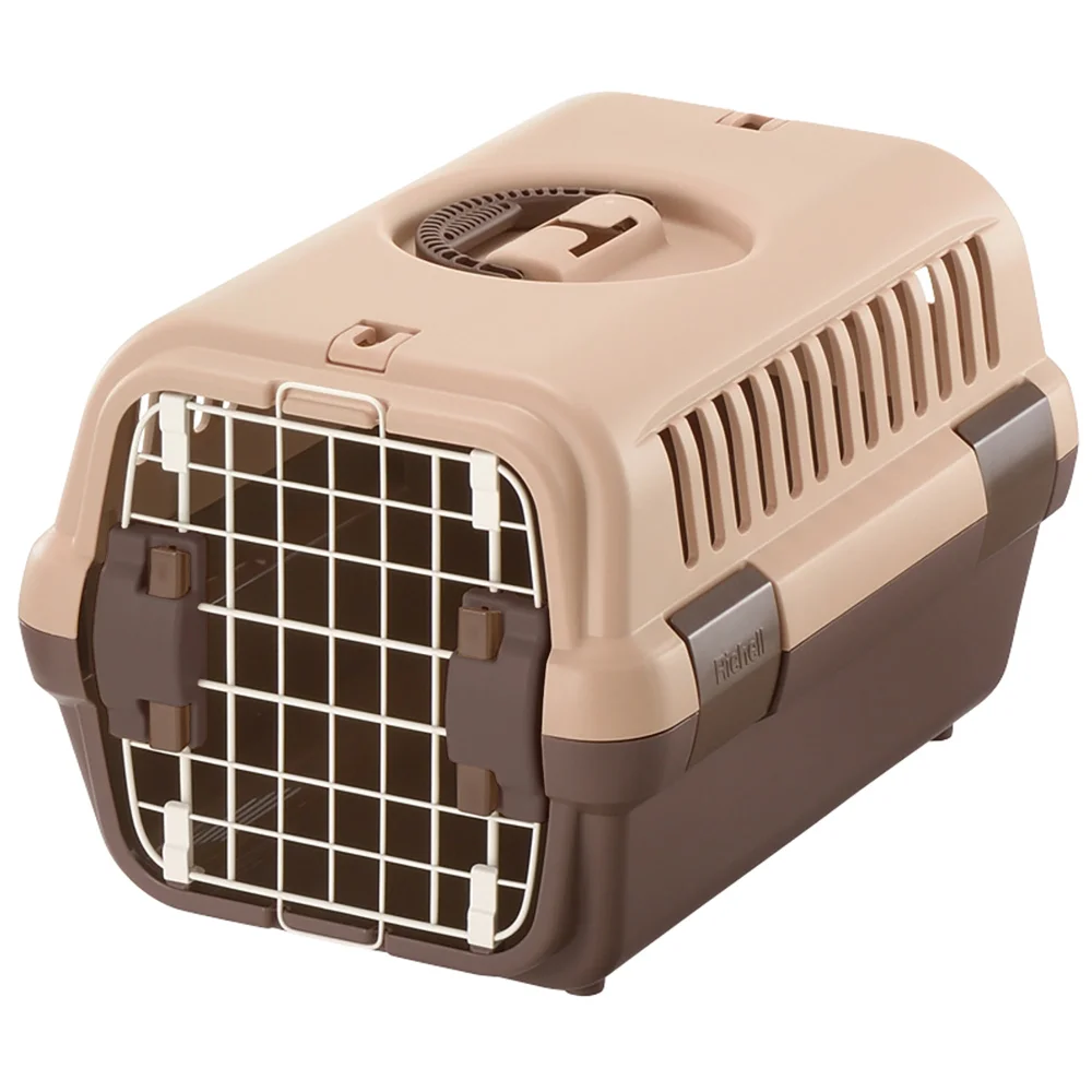 

Pet Travel Carrier Size Small In Brown, for Dogs & Cats Up To 11 Lbs,Pet Supplies, Carry Your Dog Outside, Portable