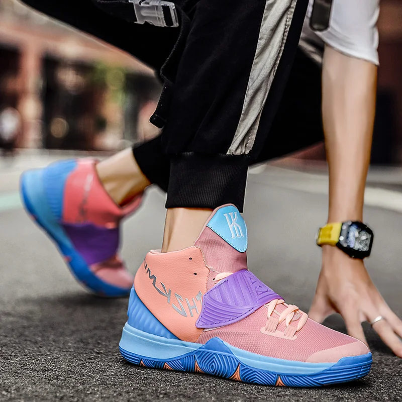 Трендовые женские кроссовки Баскетбольная обувь мужская для пар дышащая удобная