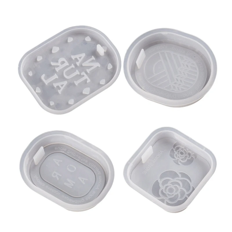 

Gypsum Hanging Plate Silicone Mold with Hole, Epoxy Resin Molds for DIY Jewelry