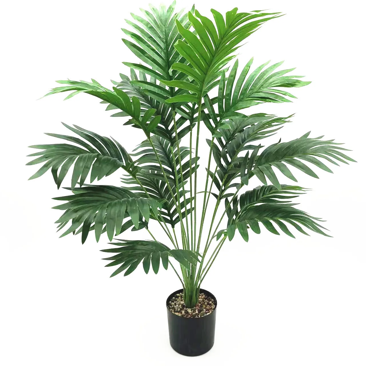 

83cm-18 Artificial Touch Tropical Plants Simulation Palm Branches Floor-to-ceiling Bonsai Home Garden Wedding Ornaments
