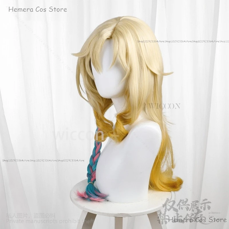 Парик для косплея Хэллоуина из аниме Genshin Impact