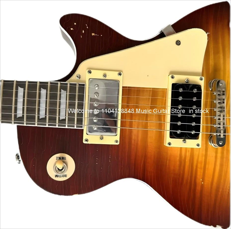 Лучший магазин сделано в Китае высококачественная электрогитара L Standard Relic