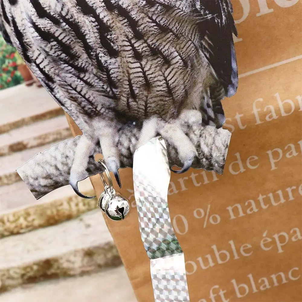 1 Шт. Репеллент Для Птиц С Совой Украшение Сада Подвесное В Пасторальном Стиле