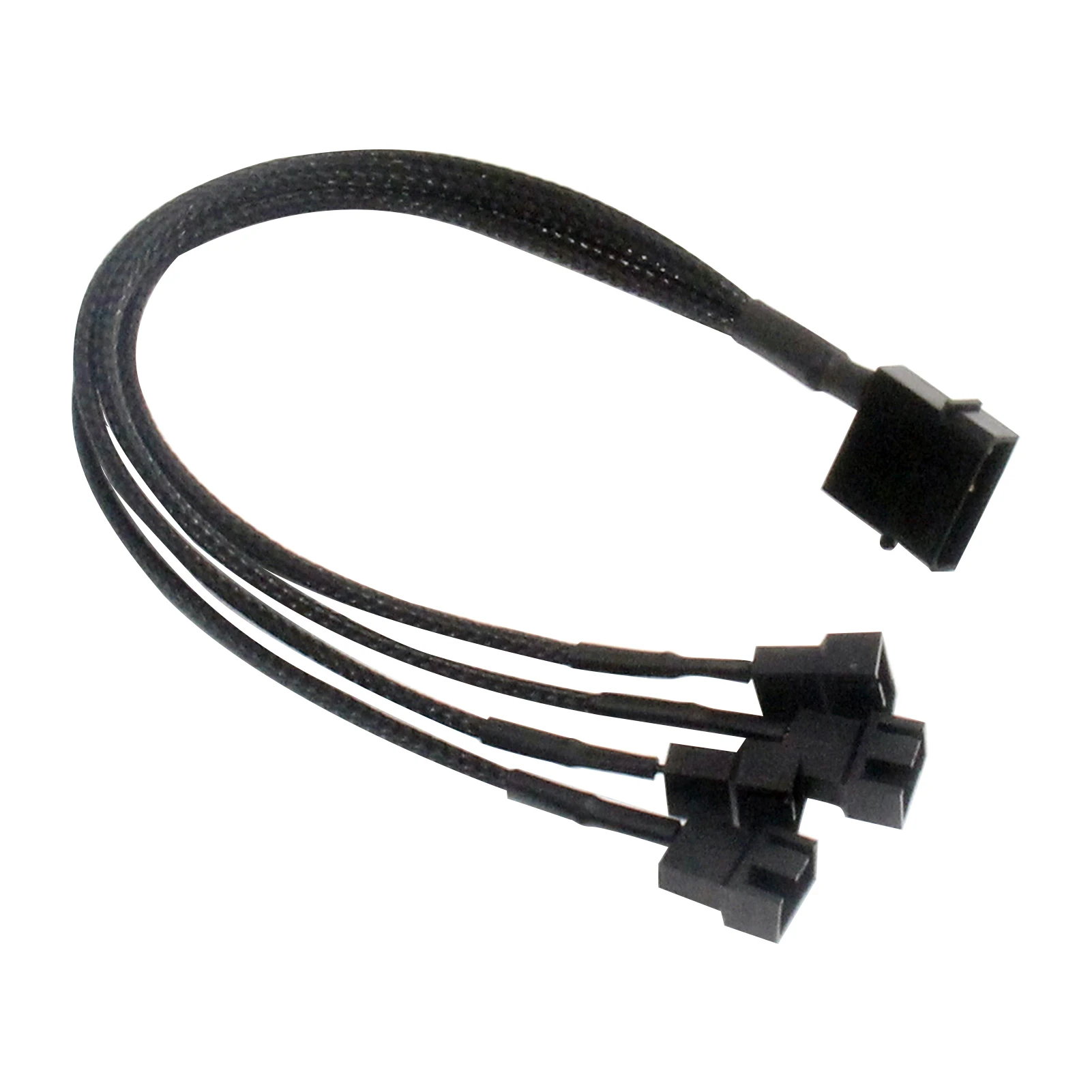 

12V For PC Case PMW Portable Durable Stable Cooling Fan Power Cable Connector Splitter Component Adapter 3-Pin Or 4-Pin Home