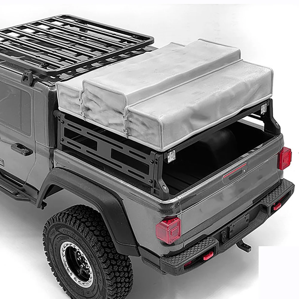 

Задняя рама ведра + сумка для палатки, задний кронштейн, запчасти для фары, палатки, для AXIAL SCX10 III JEEP Gladiator