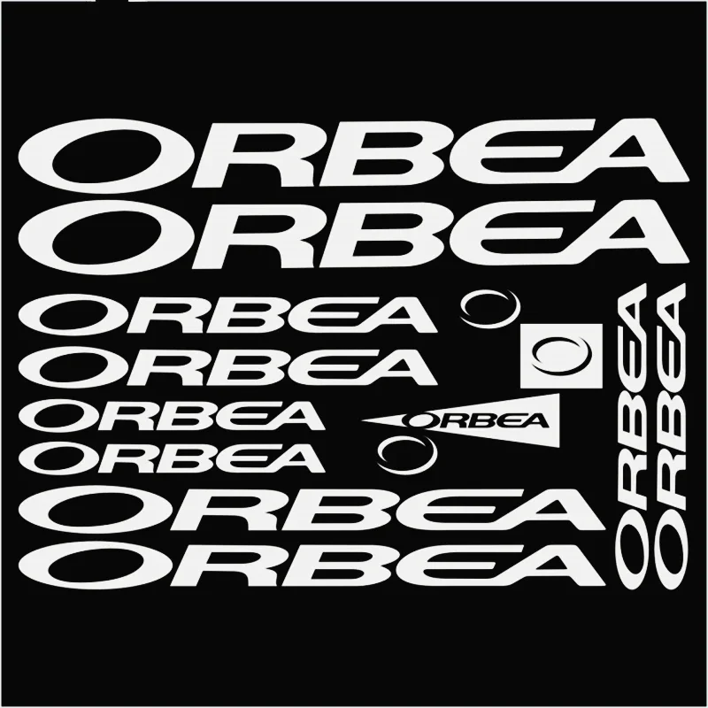 

27x19 см креативный комплект ORBEA для велосипеда, горного велосипеда, фотосессия, индивидуальный корпус, окно, изысканная Водонепроницаемая наклейка, украшение из ПВХ