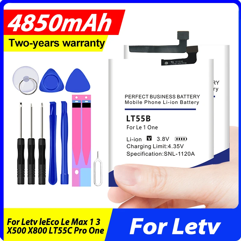 Аккумулятор DaDaXiong LT55A LT55B LT55C LTH23A LTH22A для Letv leEco Le Max 1 3 X500 X800 LT55C Pro One + набор инструментов