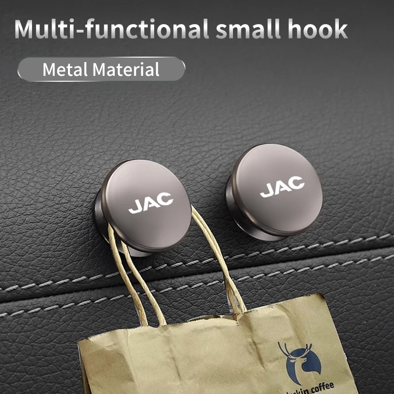 2/4 шт. мини-металлический крючок для хранения салона автомобиля аксессуары JAC Refine